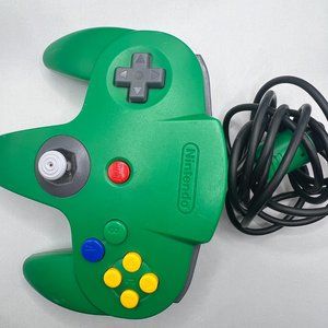 Green Nintendo N64 Controller